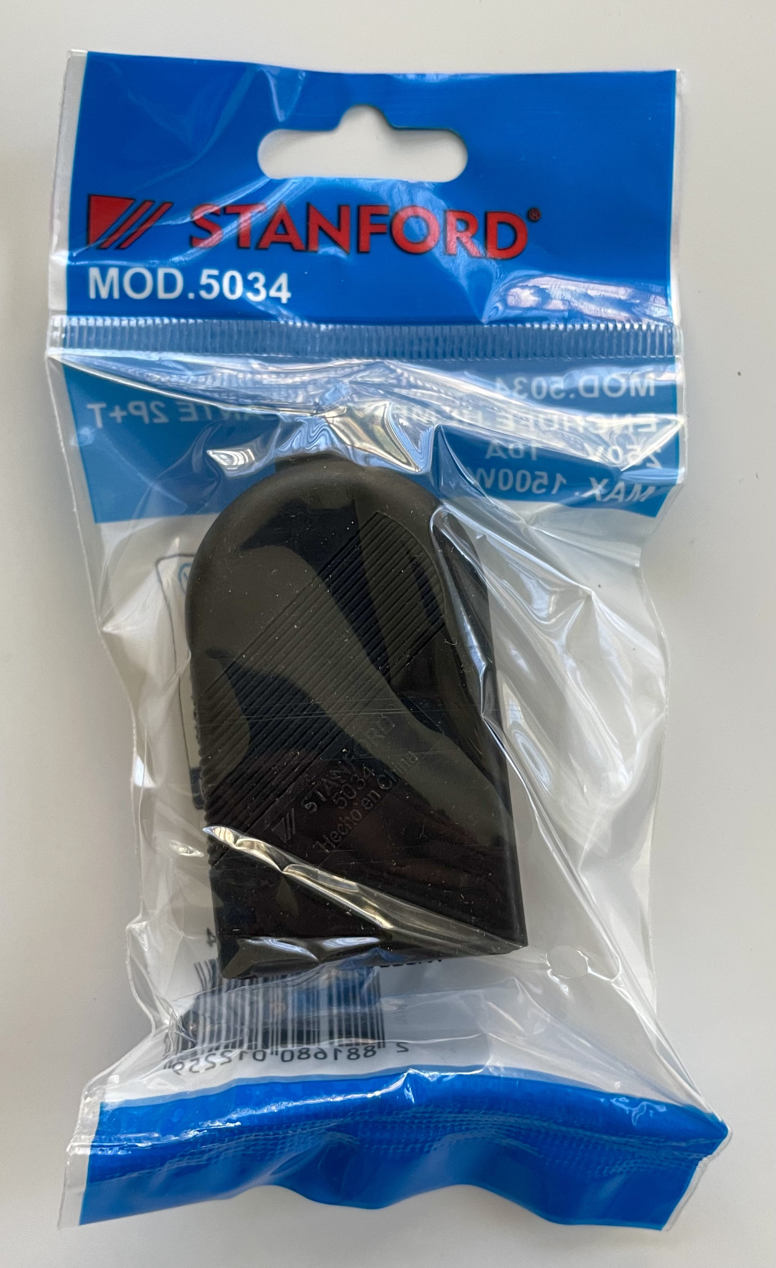 Enchufe Volante Hembra Negro - Stanford